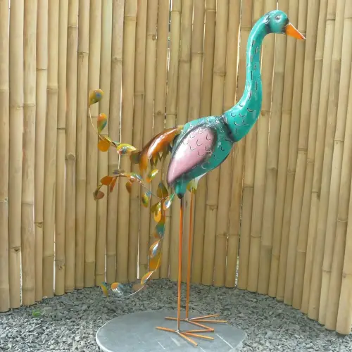 Product image of the product “Metal Peacock, in the sizes 60 and 100cm ”